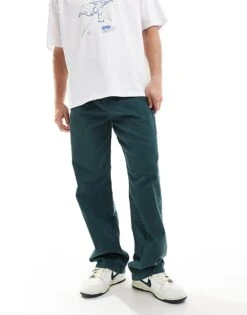 Dickies Seasonal Carpenter Trousers In Dark Green For Men Mid Green -Dickies Sales Store 206690638 1 midgreen 1