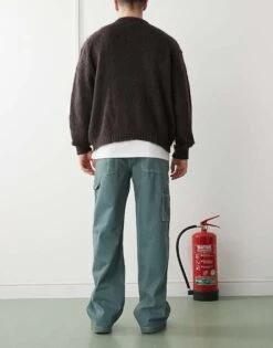 Dickies Seasonal Denim Carpenter Jeans In Dark Green For Men Mid Green -Dickies Sales Store 206690728 3