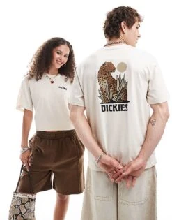 Dickies Seeley Lake Back Print T-shirt In Off White For Unisex -Dickies Sales Store 207047892 3