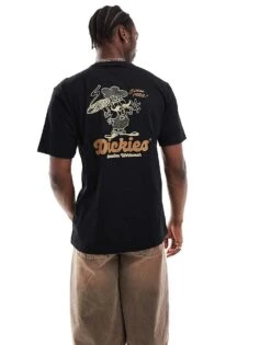 Dickies Superior Back Print T-shirt In Black For Unisex -Dickies Sales Store 207052437 3