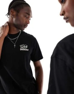 Dickies Big Sandy Back Print T-shirt In Black For Unisex -Dickies Sales Store 207052536 3