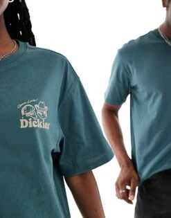Dickies Big Sandy Back Print T-shirt In Dark Green For Unisex -Dickies Sales Store 207052556 4