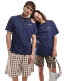 Dickies Superior Back Print T-shirt In Navy For Unisex -Dickies Sales Store 207054300 1 navy 1