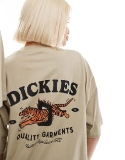 Dickies Chincoteague Back Print T-shirt In Beige For Unisex 9 Dickies Chincoteague Back Print T-shirt In Beige For Unisex -Dickies Sales Store 207071577 3