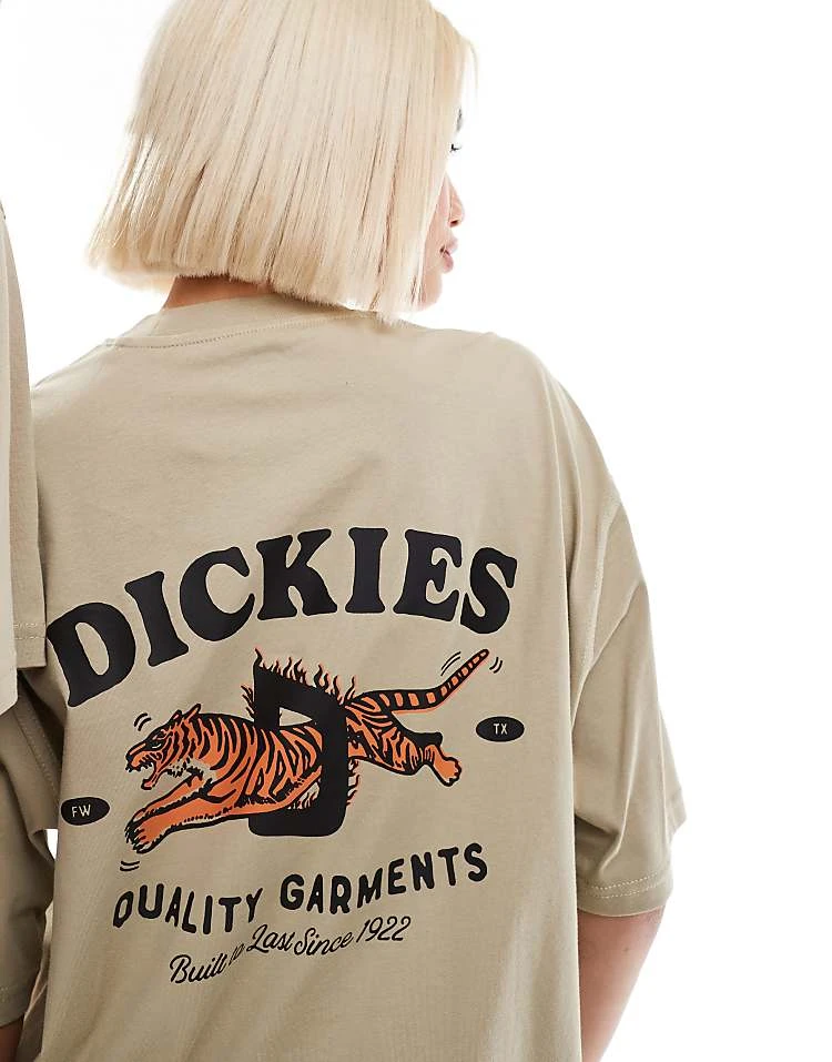 Dickies Chincoteague Back Print T-shirt In Beige For Unisex 5 Dickies Chincoteague Back Print T-shirt In Beige For Unisex - Image 3