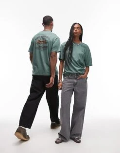 Dickies Wolf Country Graphic Back Print T-shirt In Dark Green- Exclusive To ASOS For Unisex 9 Dickies Wolf Country Graphic Back Print T-shirt In Dark Green- Exclusive To ASOS For Unisex -Dickies Sales Store 207711515 3