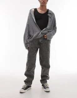 Dickies Houston Regular Fit Denim Jeans In Washed Light Grey For Men -Dickies Sales Store 207972757 1 lightgrey 1