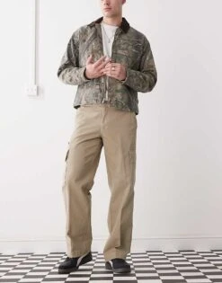 Dickies Riverbend Cargo Work Trousers In Light Tan For Men -Dickies Sales Store 207972829 5