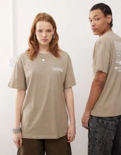 Dickies Bricklane Graphic Back Print T-shirt In Tan For Unisex -Dickies Sales Store 207972990 4
