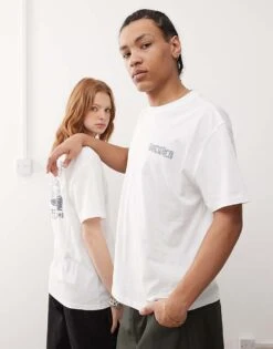 Dickies Bricklane Graphic Back Print T-shirt In White For Men -Dickies Sales Store 207973398 4