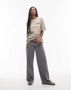 Dickies Service Station Graphic Back Print T-shirt In Tan For Unisex -Dickies Sales Store 207973430 3