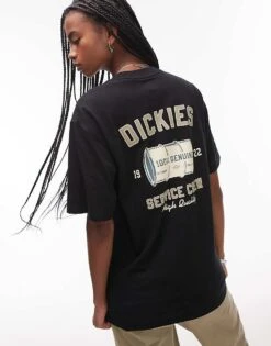 Dickies Service Screw Graphic Back Print T-shirt In Black For Unisex -Dickies Sales Store 207973477 3