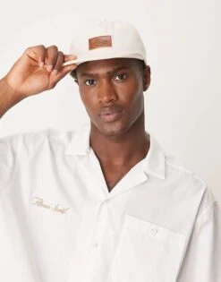 Dickies River Ranch Canvas Cap In Off White For Men -Dickies Sales Store 208016970 1 offwhite 1