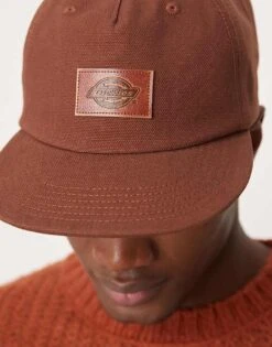 Dickies River Ranch Canvas Cap In Cappuccino Brown For Men -Dickies Sales Store 208016999 3