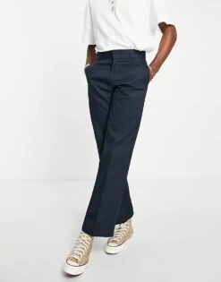 Dickies 874 Original Fit Work Trousers In Navy For Men -Dickies Sales Store 24308292 4